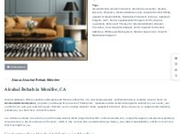 Website Screenshot Alcohol Rehab Menifee