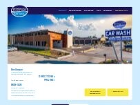 Website Screenshot WhiteWater Express Car Wash