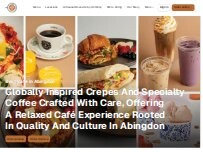 Website Screenshot Rendezvous International Café