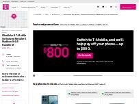 Website Screenshot UScellular & T-Mobile Authorized Retailer