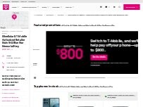 Website Screenshot UScellular & T-Mobile Authorized Retailer