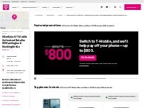 Website Screenshot UScellular & T-Mobile Authorized Retailer