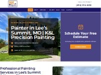 Website Screenshot K&L Precision Painting