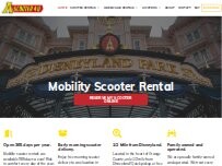Website Screenshot A Scooter 4 U Inc.