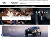 Website Screenshot Motor Werks Cadillac