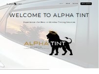 Website Screenshot Alpha Tint