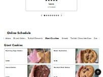 Website Screenshot Zuzu's Kitchen Bakery & Deli