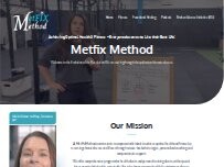 Website Screenshot Met Fix Method / San Ramon Fitness/ Cross Fit San Ramon