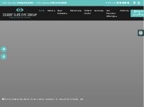 Website Screenshot Desert Elite Eye Group