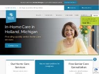 Website Screenshot Comfort Keepers