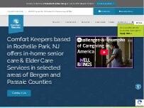 Website Screenshot Comfort Keepers