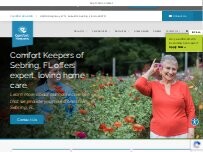 Website Screenshot Comfort Keepers