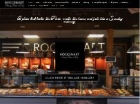 Website Screenshot Roggenart European Bakery, Bistro & Cafe