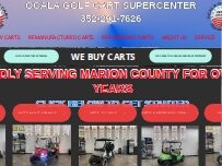 Website Screenshot Ocala Golf Cart Super Center (Ocala)