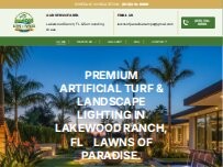 Website Screenshot Lawns Of Paradise