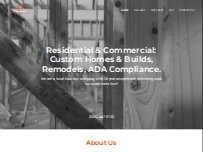 Website Screenshot C.W.Adams Construction