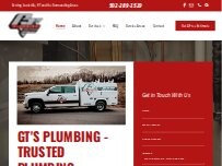 Website Screenshot GT's Plumbing