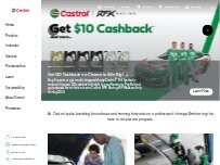 Website Screenshot Castrol Kennesaw Express Lube