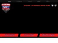 Website Screenshot Airheart Automotive