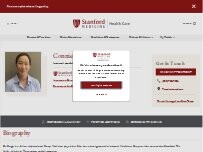 Website Screenshot Connie Singh, MD