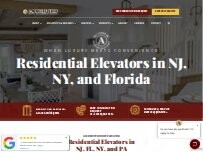 Website Screenshot Accredited Home Elevator Company