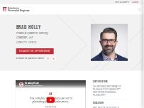 Website Screenshot Bradley Holly - Edelman Financial Engines