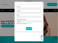 Website Screenshot The Waxing Studio