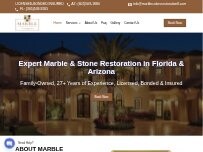 Website Screenshot Marble Colors Restoration - Stone Polishing & Restoration
