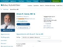 Website Screenshot Alvaro Garcia, MD