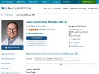 Website Screenshot Juan Camilo Roa Mendez, MD