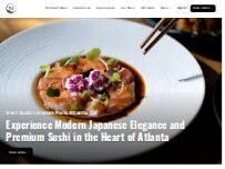 Website Screenshot MF Sushi