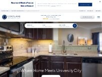 Website Screenshot Cortland University City