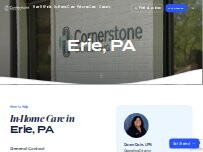 Website Screenshot Cornerstone Caregiving