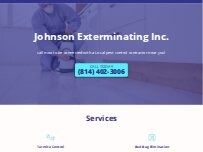 Website Screenshot Johnson Exterminating Inc.
