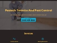 Website Screenshot Pestech Termite And Pest Control