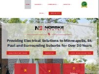 Website Screenshot Norske Electric