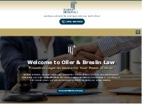 Website Screenshot Oller & Breslin, LLC
