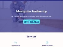 Website Screenshot Mosquito Authority