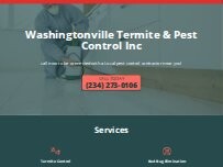 Website Screenshot Washingtonville Termite & Pest Control Inc