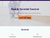Website Screenshot Pest & Termite Control