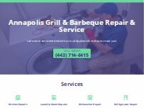 Website Screenshot Annapolis Grill & Barbeque Repair & Service