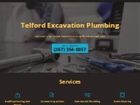 Website Screenshot Telford Excavation Plumbing
