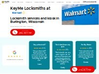 Website Screenshot KeyMe Locksmiths