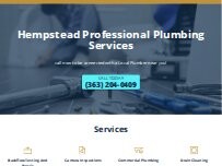 Website Screenshot Hempstead Professional Plumbing Services