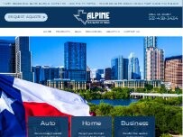 Website Screenshot Alpine Insurance of Texas