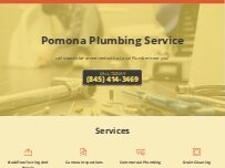 Website Screenshot Pomona Plumbing Service