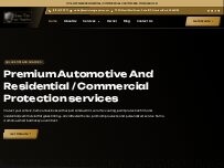 Website Screenshot Luxe Tint and Graphics