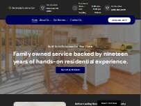 Website Screenshot Cervantes Construction