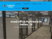 Website Screenshot CubicleDepot.com