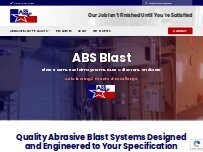 Website Screenshot ABS Blast
